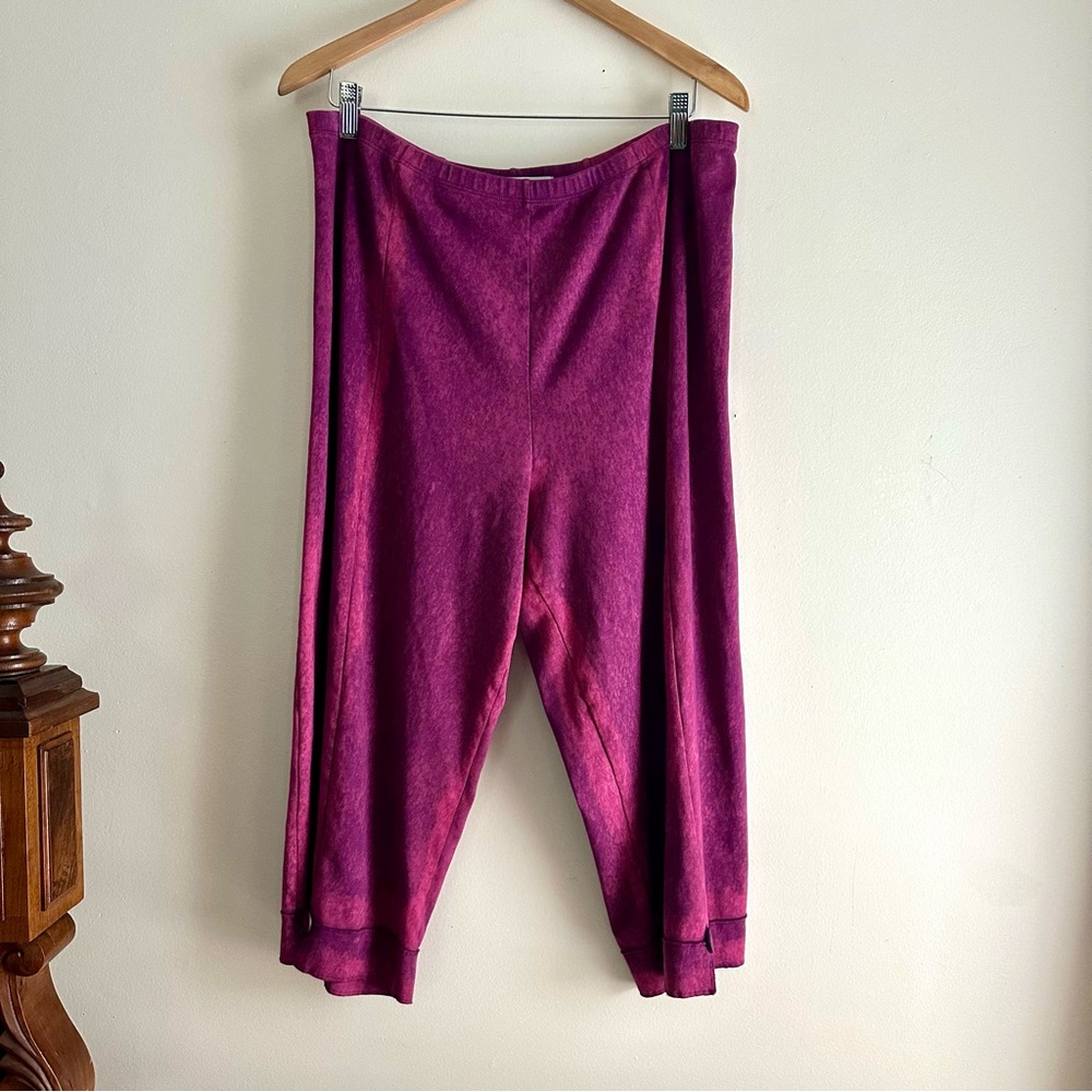 r. Browning • Art to Wear Pima Cotton Capri Pants‎